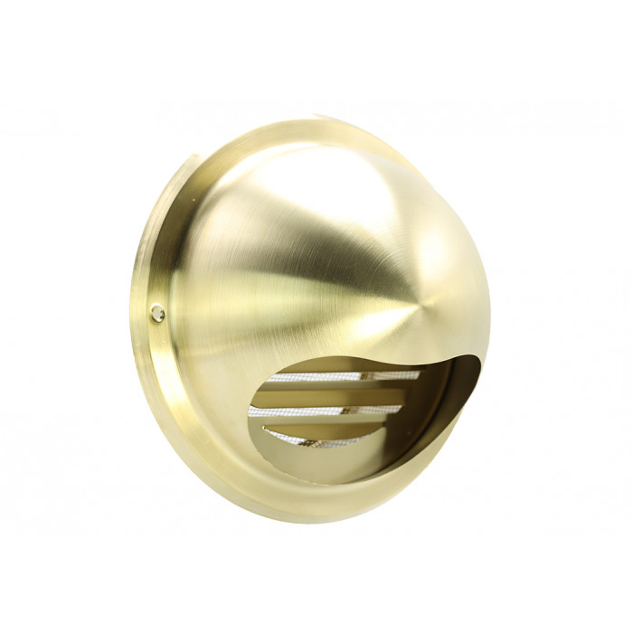Bolrooster fijnmazig gaas Ø150 mm messing RVS-304 main product photo