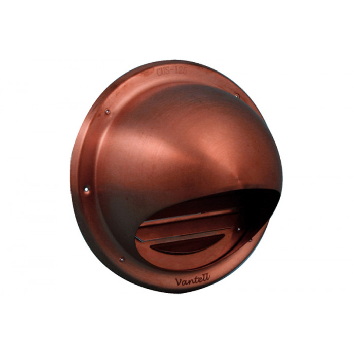 Bolrooster fijnmazig gaas Ø125 mm roodkoper RVS-304 main product photo