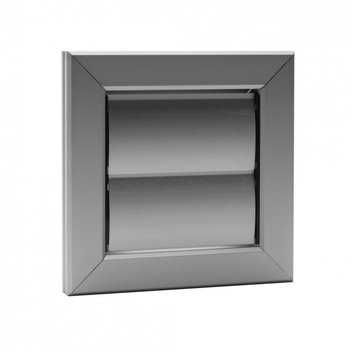 Lamellenrooster 155 x 155 mm F1 aluminium aluminium main product photo