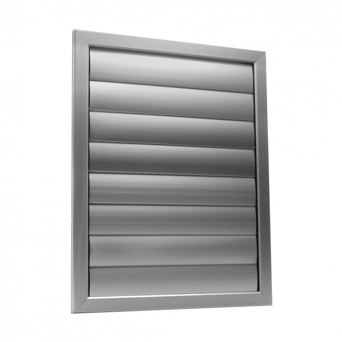 Lamellenrooster 355 x 455 mm F1 aluminium aluminium main product photo