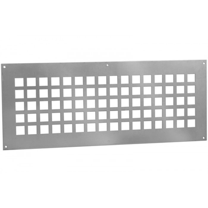 Ventilatieplaat 500 x 200 mm aluminium main product photo