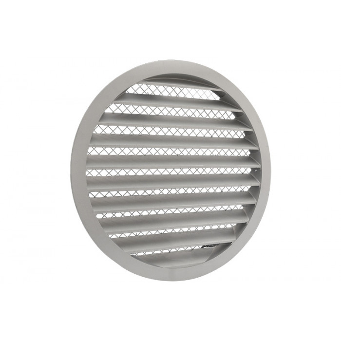 Schoepenrooster met grofmazig gaas Ø400 mm aluminium main product photo