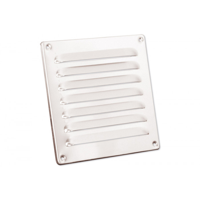 Schoepenrooster 160 x 160 mm aluminium main product photo