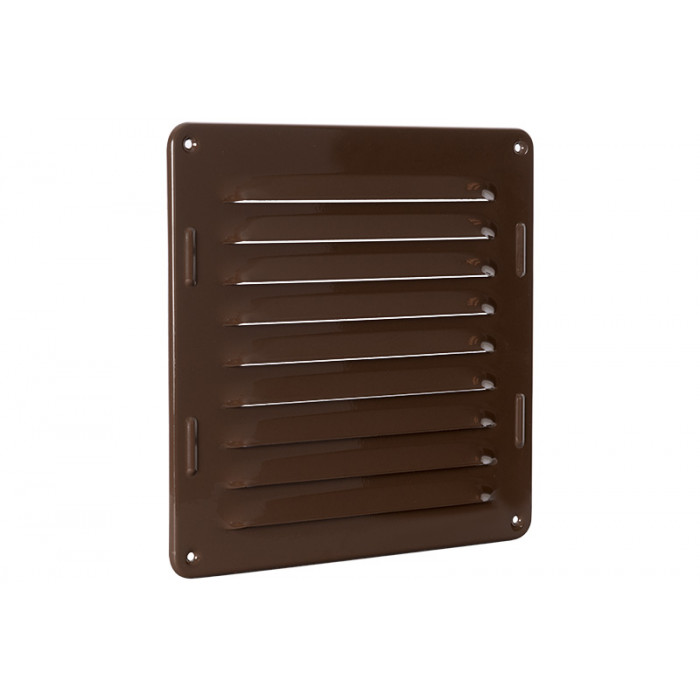 Schoepenrooster 200 x 200 mm bruin aluminium main product photo