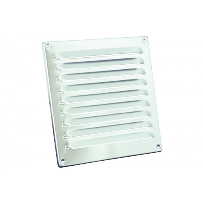 Schoepenrooster 200 x 200 mm aluminium main product photo