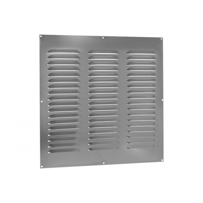 Schoepenrooster vlak model 400 x 400 mm aluminium main product photo