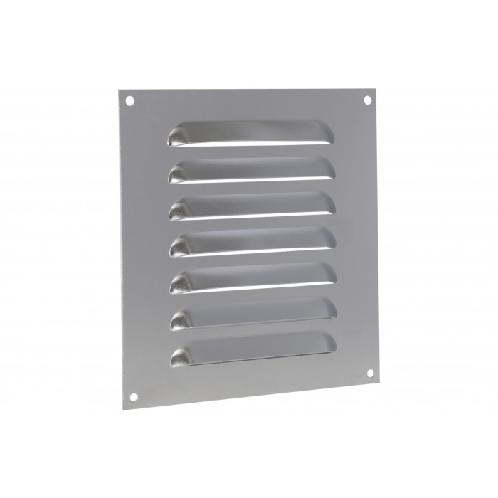 Schoepenrooster vlak model 200 x 200 mm aluminium main product photo