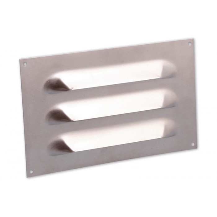 Schoepenrooster vlak model 250 x 150 mm aluminium main product photo