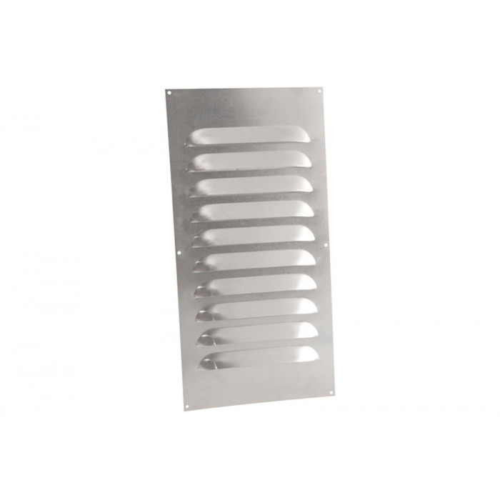 Schoepenrooster vlak model 250 x 450 mm aluminium main product photo