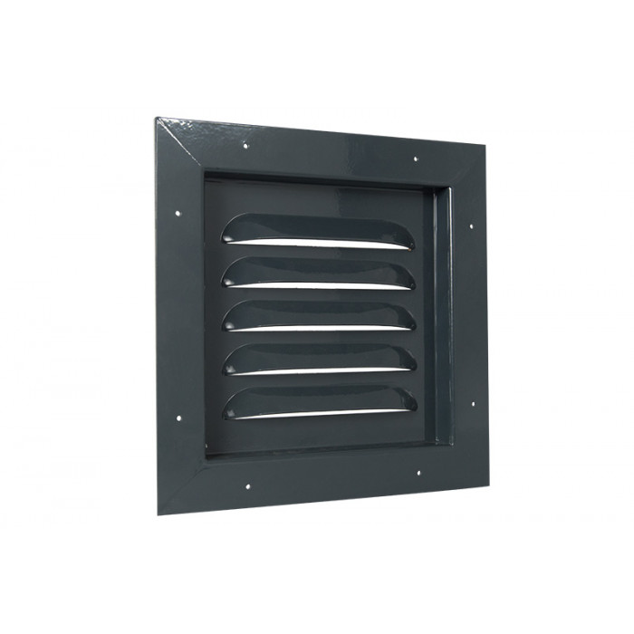Schoepenrooster Heavy Bold 340 x 340 mm inbw/ opbw aluminium main product photo