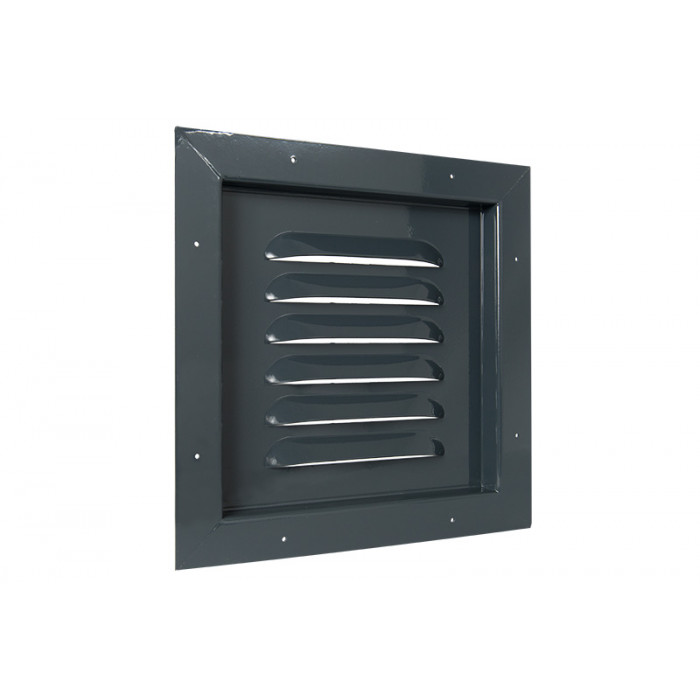 Schoepenrooster Heavy Bold 390 x 390 mm inbw/ opbw aluminium main product photo