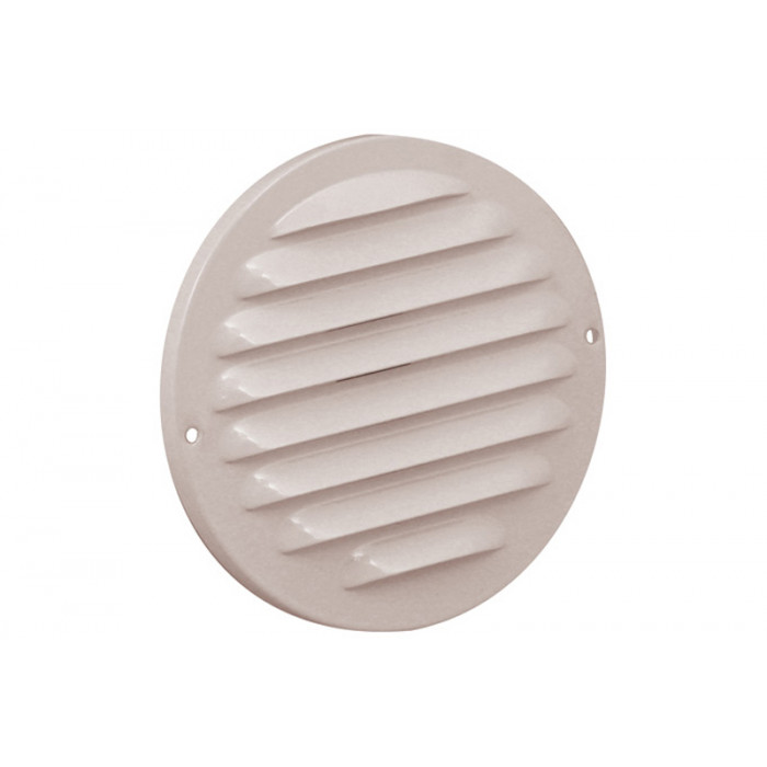 Schoepenrooster Ø140 mm wit aluminium main product photo