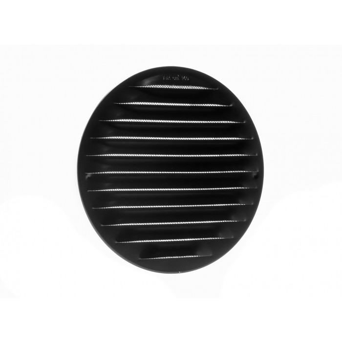 Schoepenrooster Ø160 mm zwart aluminium main product photo