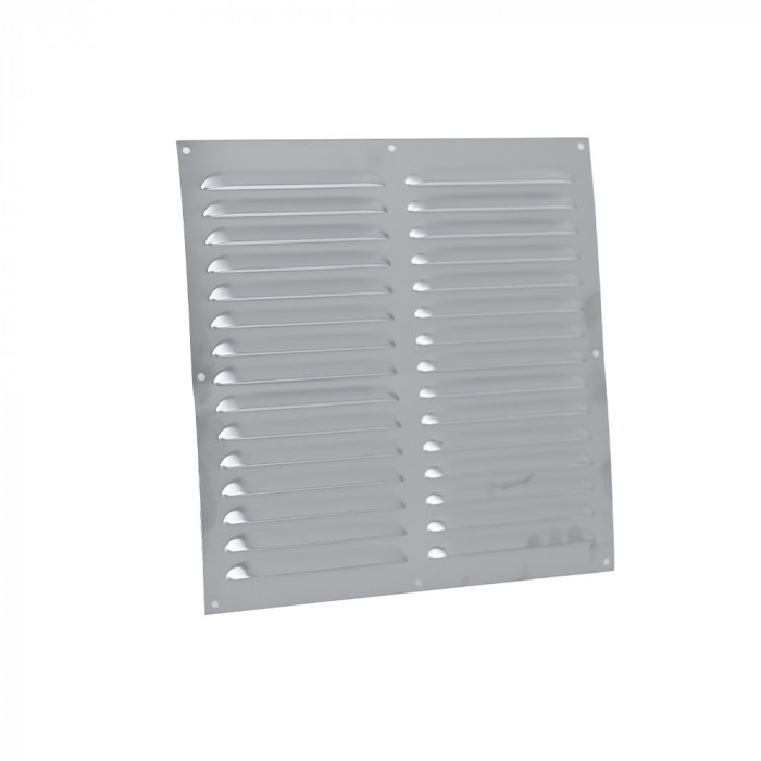 Schoepenrooster vlak model 300 x 300 mm RVS-304 main product photo
