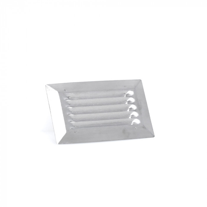 Buitenrooster met schoepen 110 x 54 mm RVS-304 main product photo