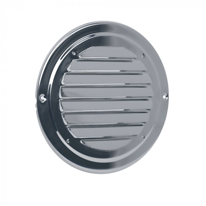 Schoepenrooster met aansluitbus Ø125 mm RVS-304 main product photo