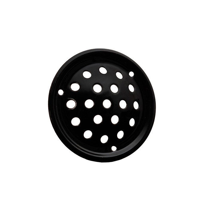 Perforatierooster Ø40 mm zwart RVS-304 glanzend gepolijst main product photo