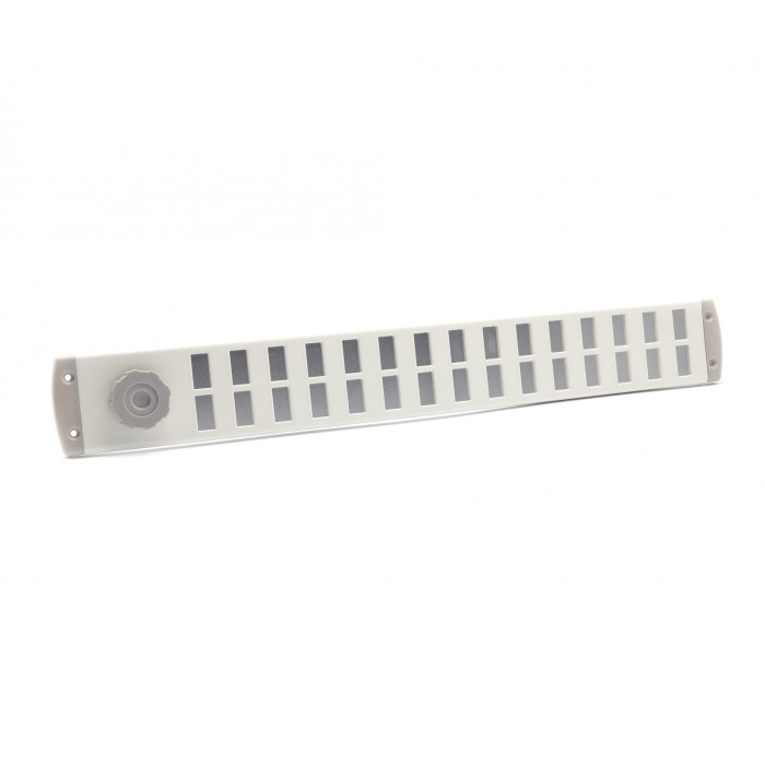ALU schuifrooster Bold Line 500x65 mm wit main product photo