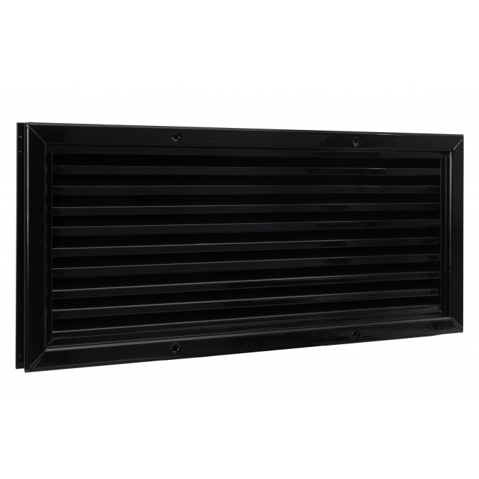 Deurrooster 545 x 245 mm zwart aluminium main product photo