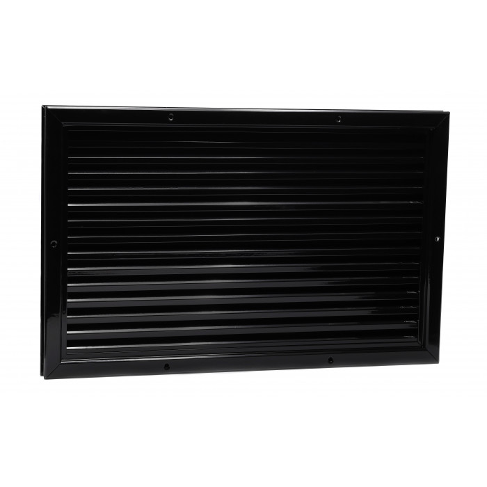 Deurrooster 545 x 345 mm zwart aluminium main product photo