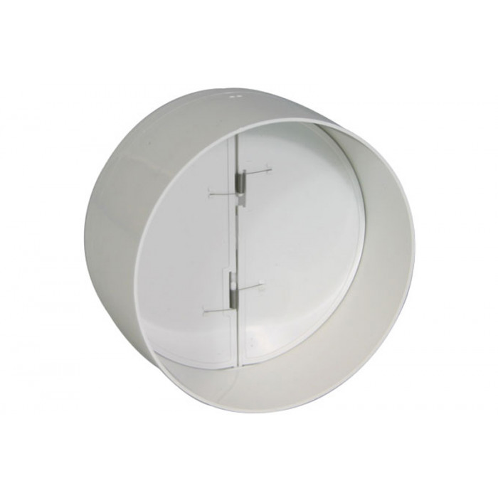 Vlinderklep Ø125 mm kunststof main product photo