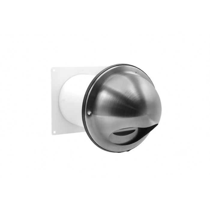 Bolrooster met muurdoorvoer Ø150 mm RVS-316 main product photo