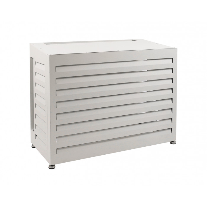 Airco-Gehäuse weiß, groß, Aluminium main product photo
