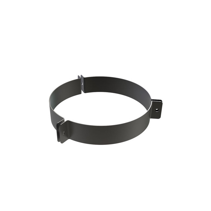 Tuidraadbeugel Ø150 mm voor rookkanaal dubbelwandig RVS-304 zwart gecoat main product photo