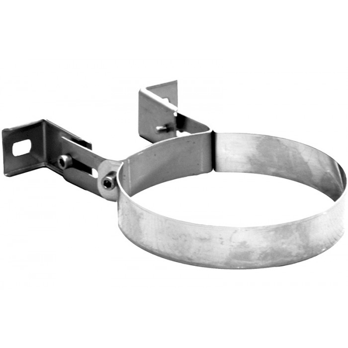 Muurbeugel Ø80 mm 50-80 mm voor rookkanaal enkelwandig RVS-316 main product photo