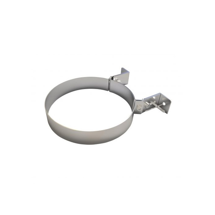 Muurbeugel Ø150 mm 50-80 mm voor rookkanaal enkelwandig RVS-316 main product photo