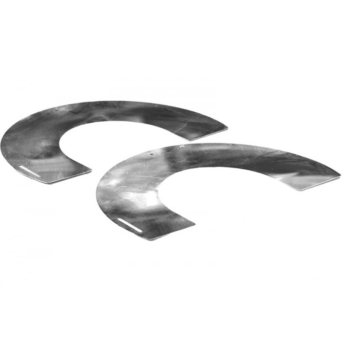 Rozet Ø125 mm 2 delig 30-45° voor rookkanaal enkelwandig RVS-316 main product photo