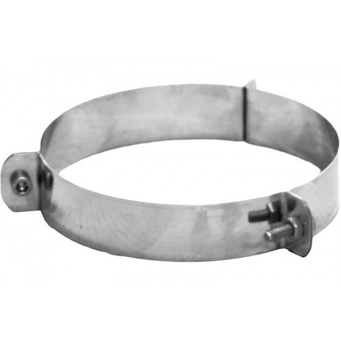 Tuindraadbeugel Ø80 mm voor rookkanaal enkelwandig RVS-316 main product photo