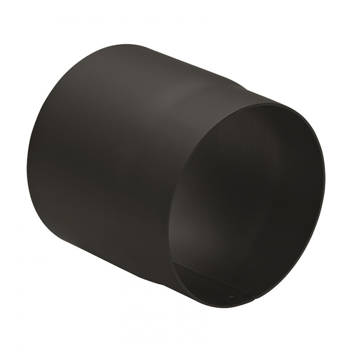 Pijp Ø180 mm 150 mm voor rookkanaal enkelwandig staal zwart main product photo