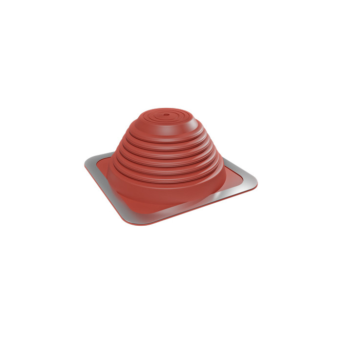 Doorvoermanchet 0-45° Ø6-102 mm rood (203 x 203 mm) silicone main product photo