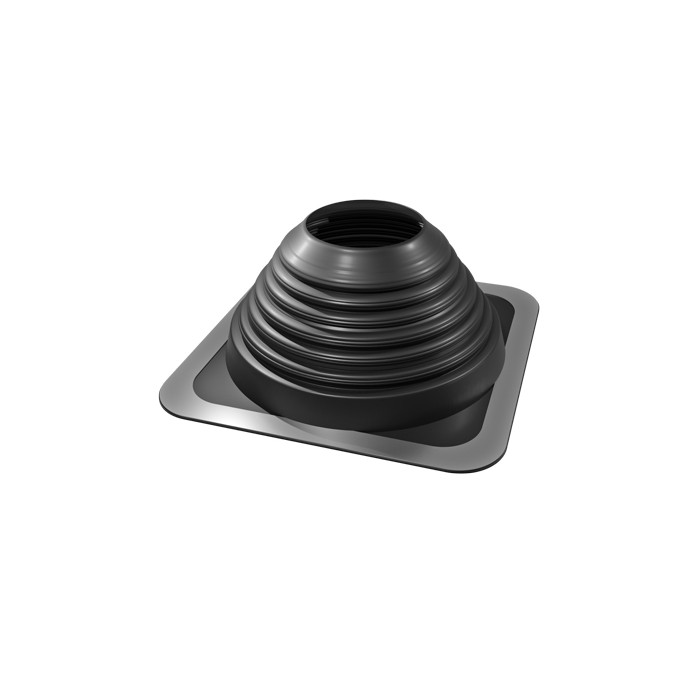 Doorvoermanchet 0-45° Ø127-230 mm zwart (305 x 305 mm) EPDM main product photo