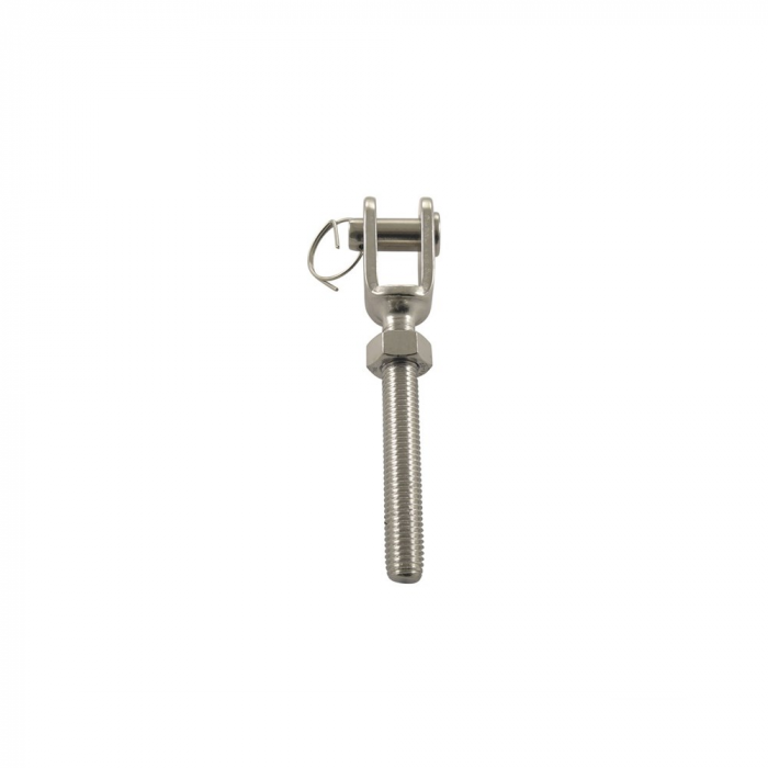 Gabel mit Linksgewinde M16L Bolzen 16 mm inkl. Mutter Edelstahl-316 (A4) main product photo