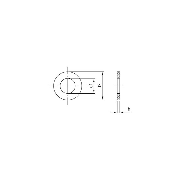 Scheiben Form A DIN 125 A2 25,0 (100 Stück) main product photo