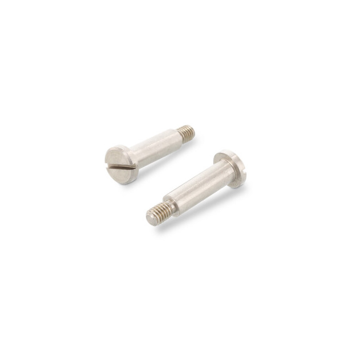 Flachkopfschrauben mit Schlitz und Ansatz DIN 923 1.4305 M6X10 (50 Stück) main product photo