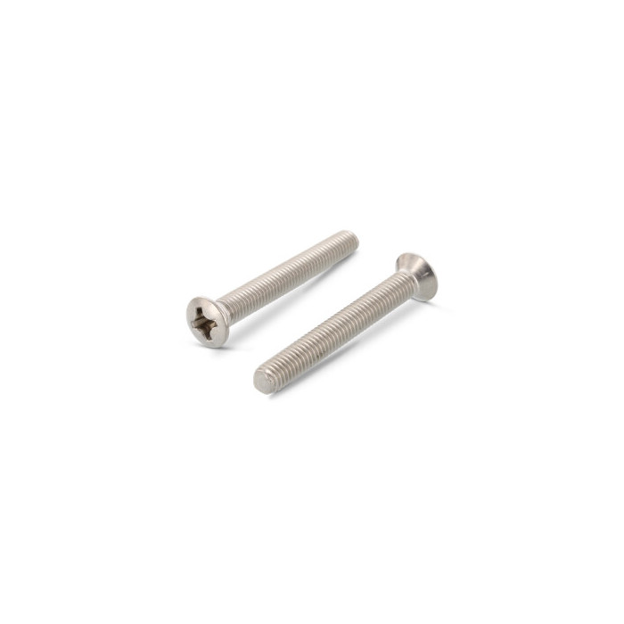 Linsensenkschrauben mit Kreuzschlitz DIN 966 A4 M5X35 H (500 Stück) main product photo