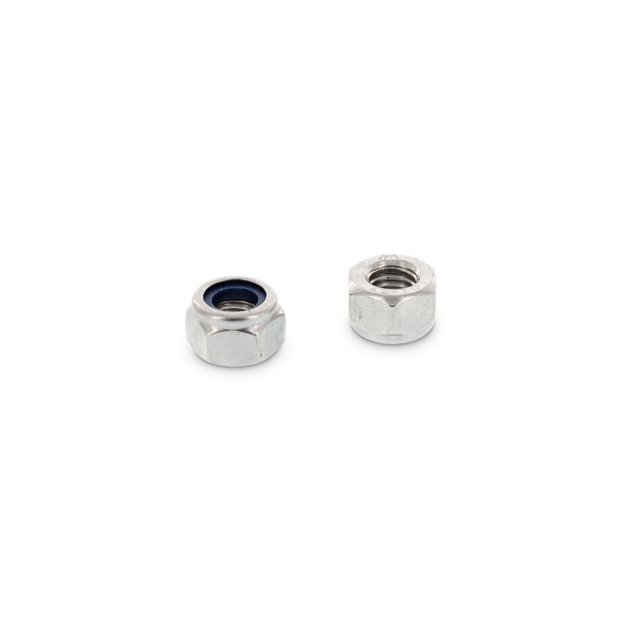 Sechskantmuttern, selbstsichernd, hohe Form DIN 982 A4-80 M12 Gleitmo (50 Stück) main product photo