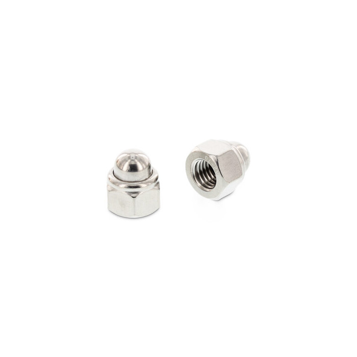Sechskant-Hutmuttern, selbstsichernd DIN 986 A4-80 M20 (50 Stück) main product photo