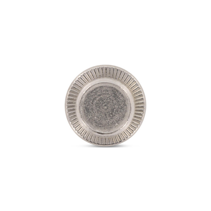 Flako-Einnietmuttern, Rundschaft geschl, gerändelt Art. 1026 A2 M4X18 (250 Stück) main product photo
