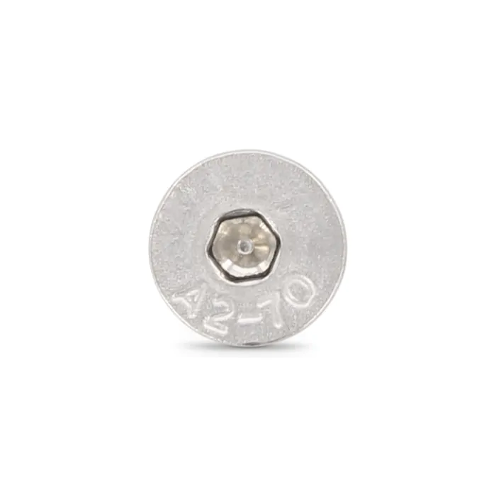 Senkschrauben mit Innensechskant und Vollgewinde ISO 10642 A2-070 M10X190 (25 Stück)