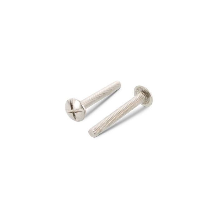 Flachrundschrauben mit großem Kopf, Doppelschlitz NF E 25-129 A2 M4X40 (500 Stück) main product photo