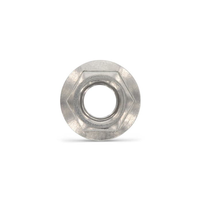 Sechskantmuttern mit Flansch ohne Sperrverzahnung DIN 6923 A4 M4 (500 Stück) main product photo