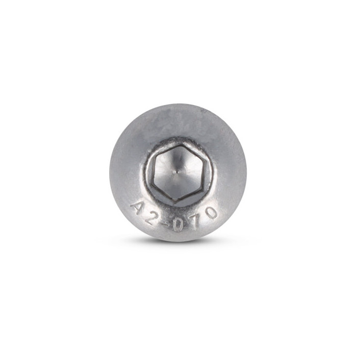 Flachrundkopfschrauben Innensechskant, Vollgewinde ISO 7380-1 A2 M12X16/16 (50 Stück) main product photo