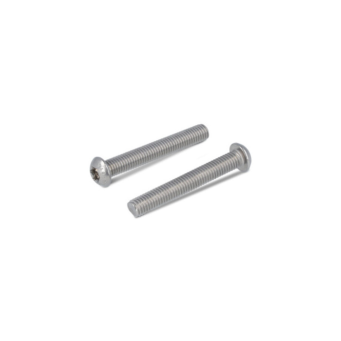 Flachrundkopfschrauben Innensechsrund, Vollgewinde ISO 7380-1 A2 M3X6/6 TX10 (1000 Stück) main product photo