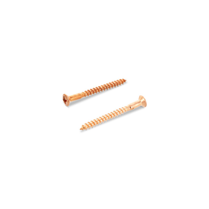 Linsensenk-Holzschrauben mit Kreuzschlitz DIN 7995 A2-Cu 4,5X45 Z (200 Stück) main product photo