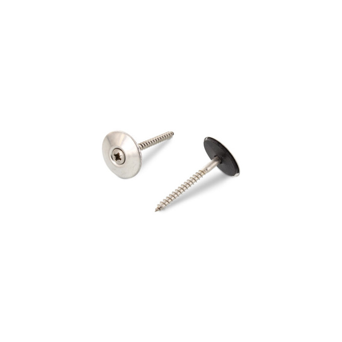 Spenglerschrauben 3tlg. mit Dichtscheibe 25 mm Art. 9069 A2 4,5X60 Z (200 Stück) main product photo