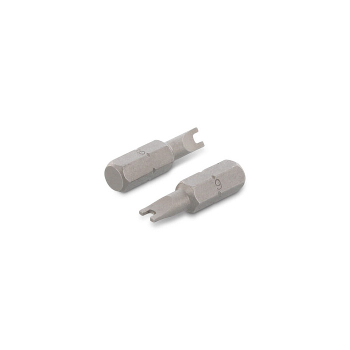 Sicherheitsbits für Zweilochantrieb Art. 9109 CV-Stahl 1/4"X25 SP12 (1 Stück) main product photo